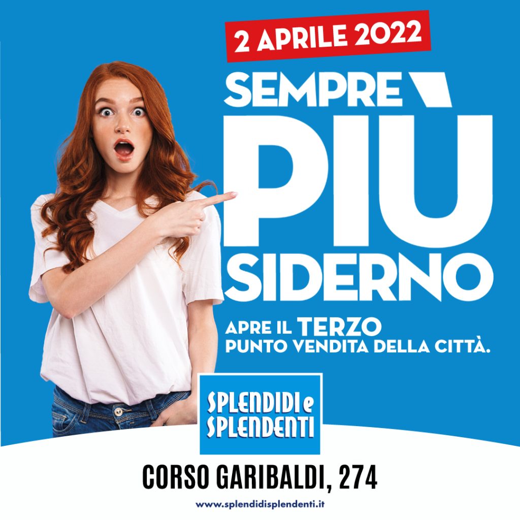 Splendidi Nuova apertura Siderno Splendidi e Splendenti - Brand Master Agency